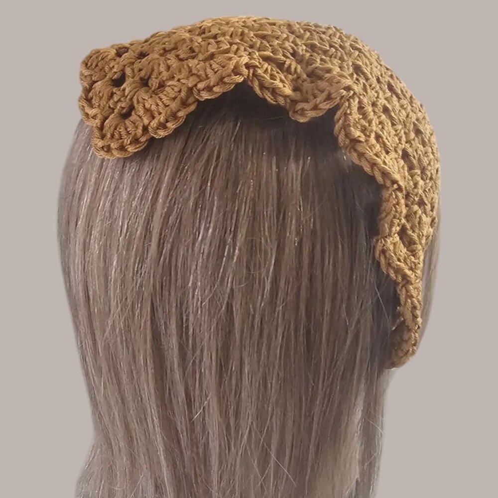 🌿 Handmade‎ Crochet Bandana 🌿 - Picture 3 of 3
